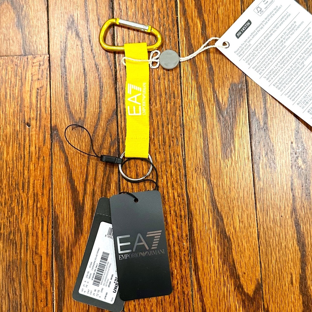 Emporio Armani Stylish Key Ring- new with tags!